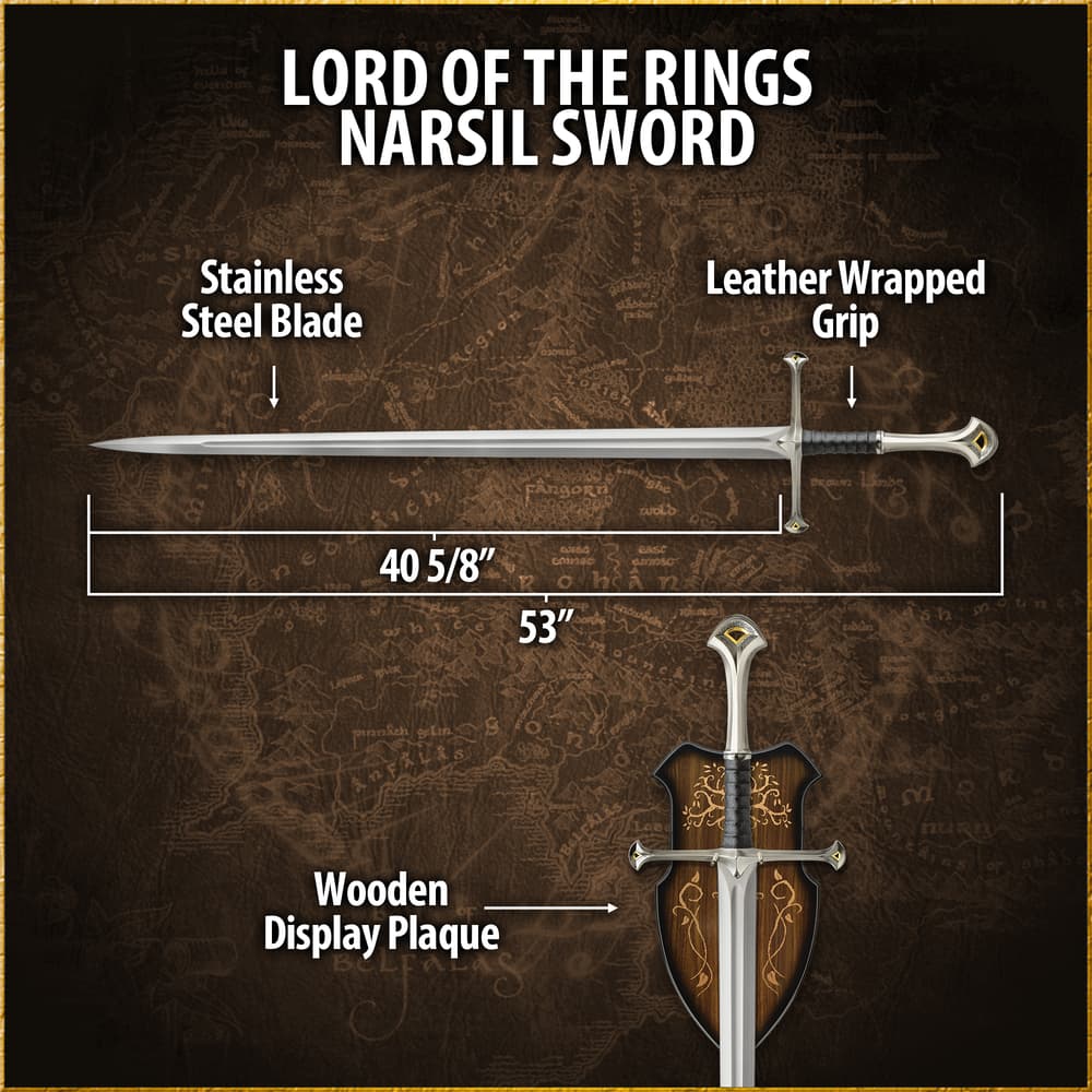 The Lord of the Rings Narsil Sword image number 2