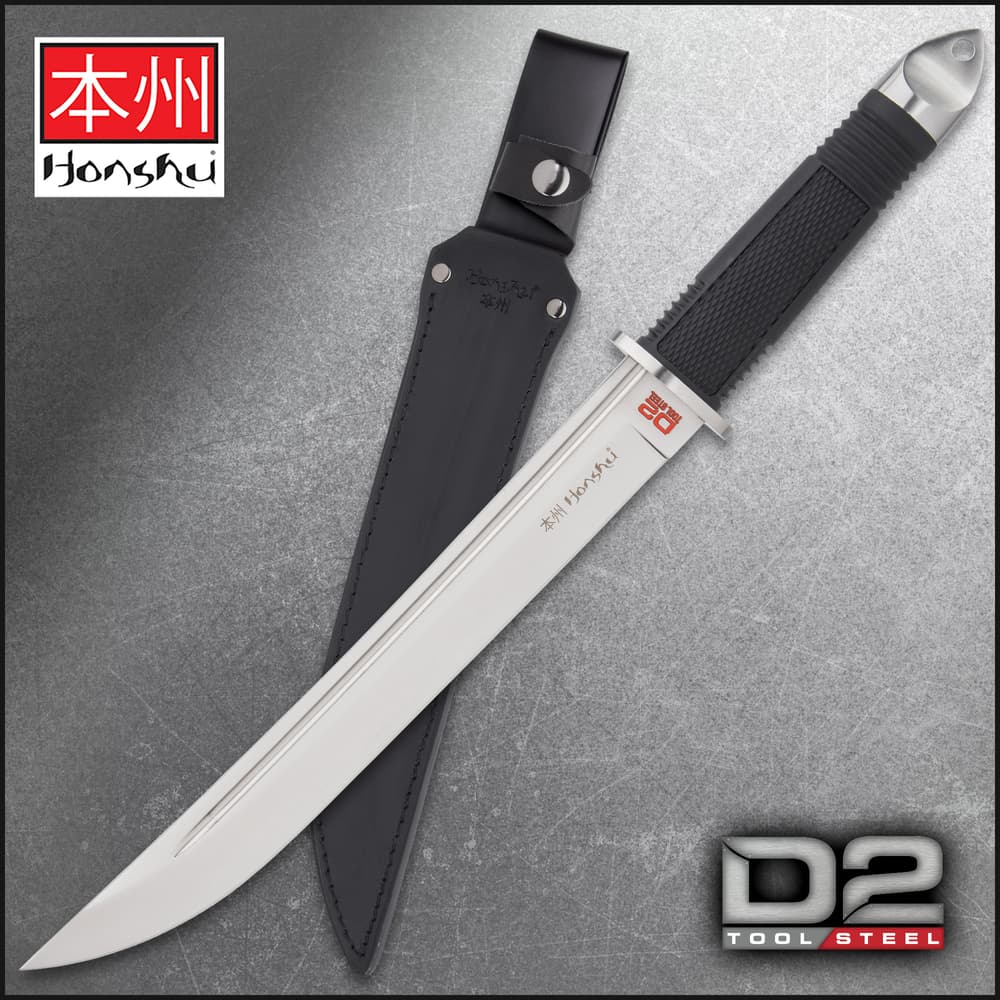 An everyday carry, this massive Honshu D2 Tanto Knife is NOT, but it’s a great blade for self-defense or even hog hunting image number 0