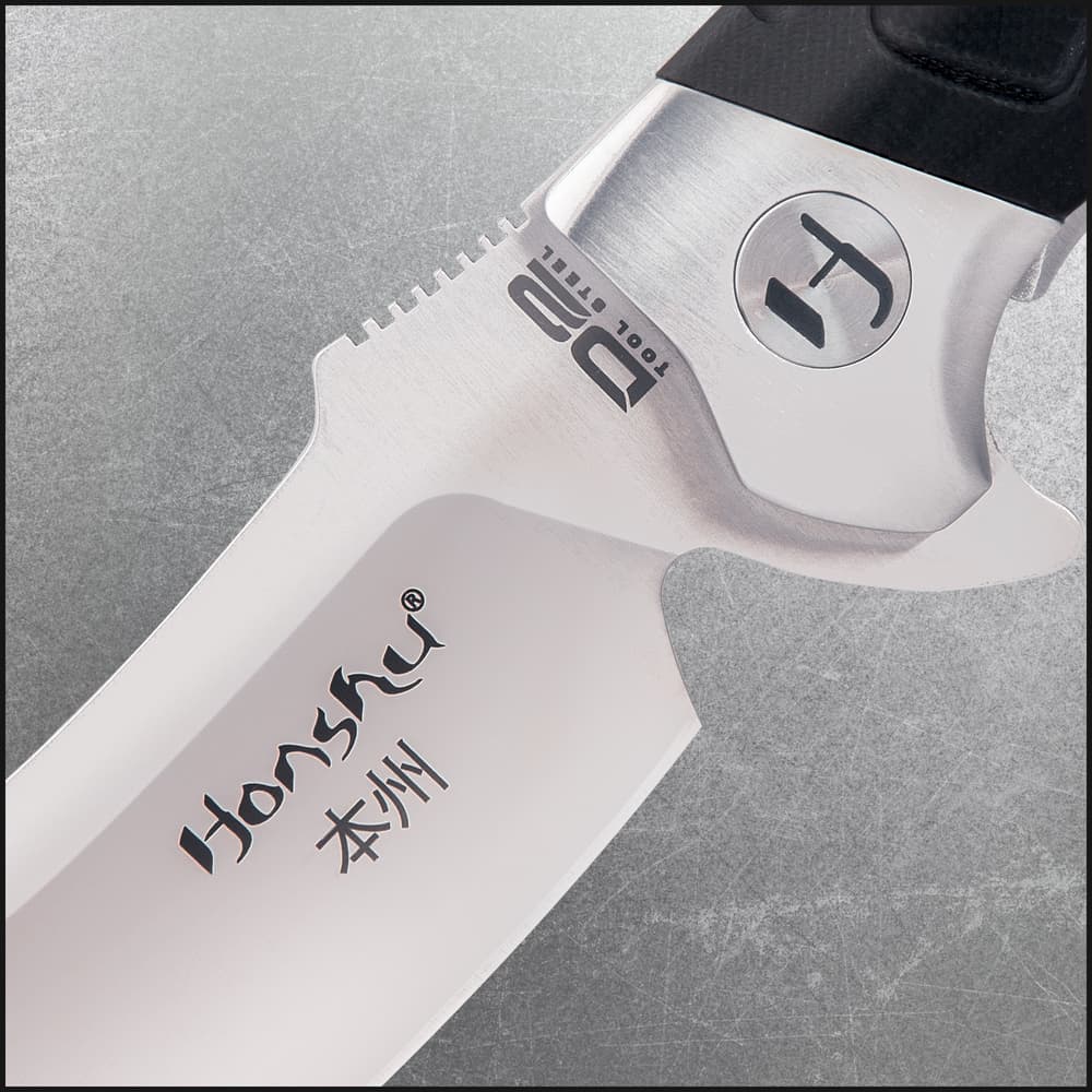 Honshu Sekyuriti Razor Pocket Knife – D2 Tool Steel Blade