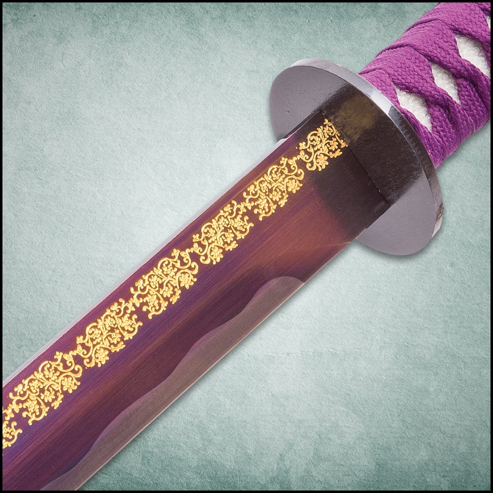 Shinwa Purple Empress Short Samurai Sword