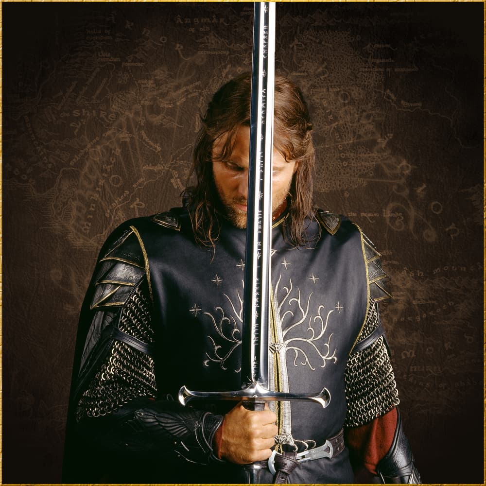 Anduril Sword Replica LOTR Collectible at Trueswords