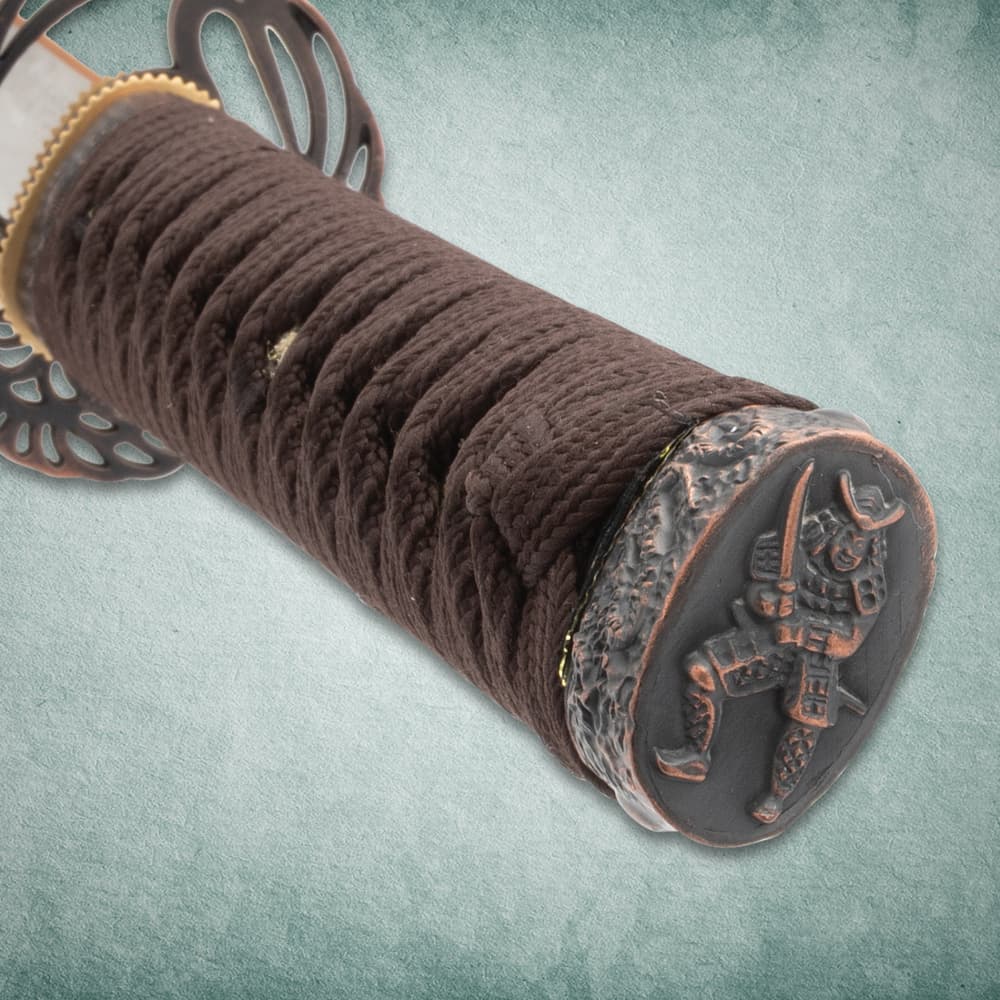 Shinwa Wellspring Brown Damascus Tachi