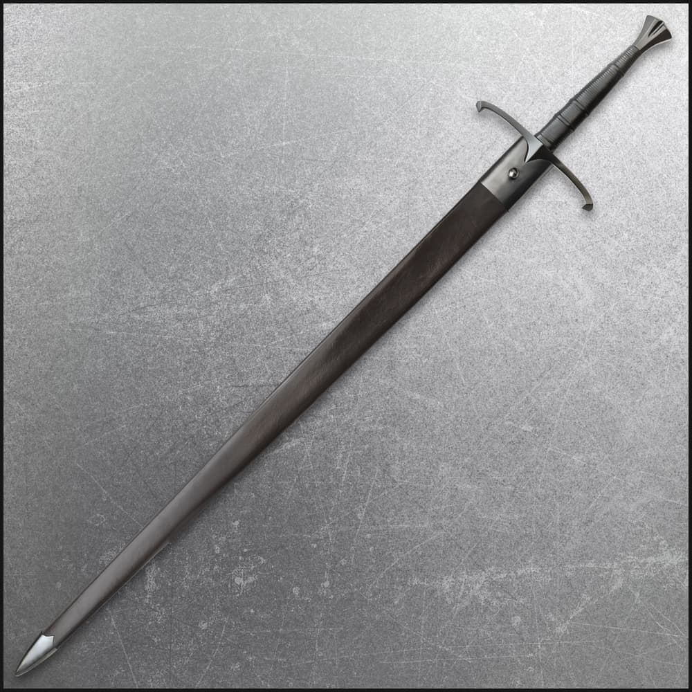 Honshu Historic Black Claymore Sword And Scabbard – 1065 High