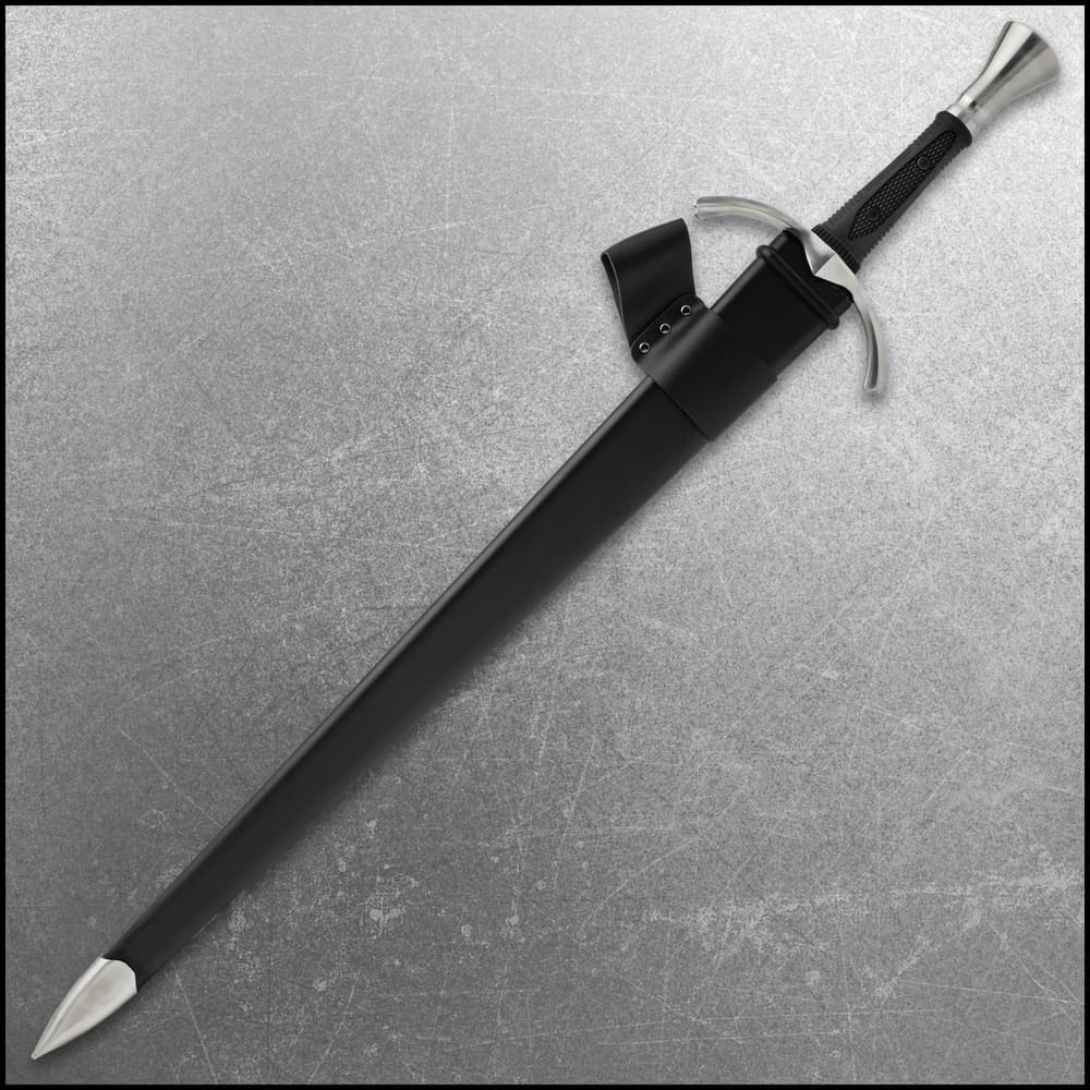 Honshu Single-Handed Broadsword And Scabbard – 1060 Carbon Steel