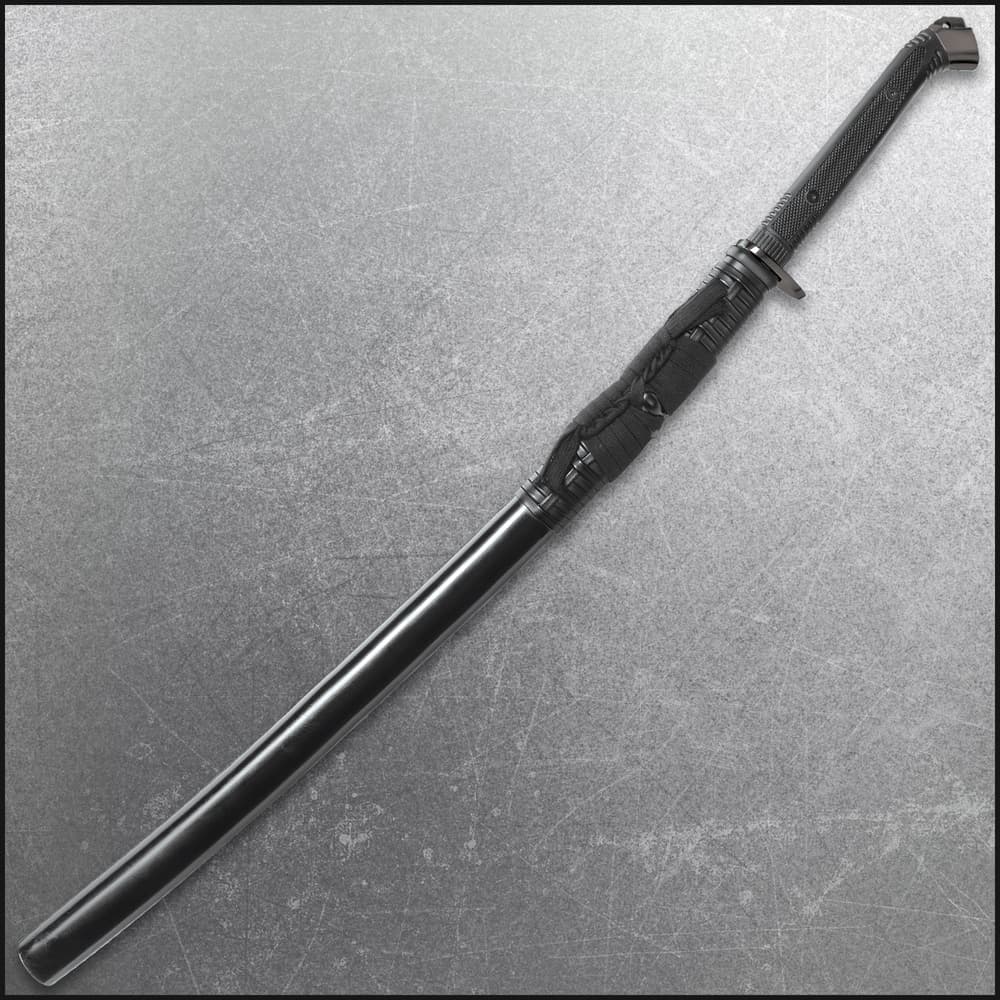 Honshu Boshin® HellFyre Damascus Handmade Katana Sword - Hand