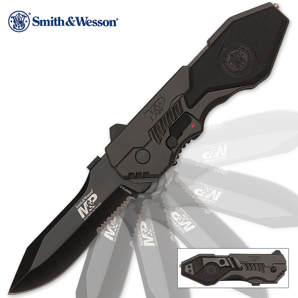 Pocket　Smith　Tactical　Knife　Assisted　MP　Wesson　Opening