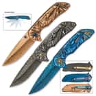 Shadow Warrior Pocket Knife Collection Three Assisted