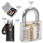 Secure Pro Practice Padlock and 15 Piece
