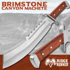 Ridge Runner Brimstone Canyon Machete / Fixed