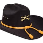 Gold Seventh Cavalry Crossed Saber Hat Pin
