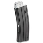 Crosman DPMS Air Rifle Magazine - Rapid Fire Action, Spring Feeds 25 BBs, Holds Two CO2 Cartridges, Tough Plastic And Metal Construction