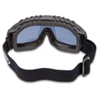 Global Vision Ballistech Anti-Fog Protective Glasses With Smoke Colored Lenses - Shatterproof, Scratch-Resistant, Matte Black Frames, UV Protection