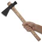 The Chogan Hammer is over 17” in overall length.
