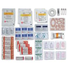 Weighing less than 4 ozs, this medical kit contains preparedness supplies you need without taking up space you don’t have