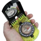Multi-Functional Survival Compass with Signal Mirror