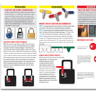 Secure Pro A Beginner’s Guide To Lockpicking - Compact Folding Guide, Laminated, Detailed Illustrations, Easy-To-Follow Instructions