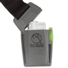 Jet Flame Windproof Lighter With Carabiner