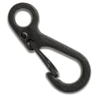 The paracord carabiners are made of high-quality metal alloy that’s strong and durable with a max weight rate up to 34 lbs
