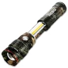 With all the features that you would expect from a NEBO, the Slyde King Camo Flashlight is equipped with programmable memory settings for each light mode
