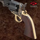 1862 Dance Black Powder Pistol - .44 Caliber, Single Shot, Casehardened Steel Frame, Walnut Grip - Overall Length 13 1/5”