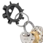 Ridge Runner 12-In-1 Tool Octopus Keychain - Tough Metal Construction, Removable Phillips Bit - Diameter 1 1/2”