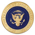 The back side of the Presidential Coin