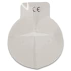 The First Aid Vented Chest Seal is essentially a sterile piece of plastic with an adhesive backing and four vent holes