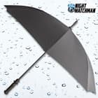 Night Watchman Self-Defense Umbrella - Carbon Fiber Rod, Fiber-Reinforced Nylon Handle, Glass-Breaker - Length 36 1/2”