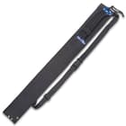 Thunderbolt Tactical Ninja Sword With Sheath - Stainless Steel Construction, Partially Serrated, Cord-Wrapped Handle - Length 27”