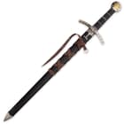 Jerusalem Rose - Medieval Crusader Short Sword with Sheath