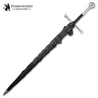 Darksword Armory Anduril Sword And Scabbard - 5160 High Carbon Steel Blade, Leather Grip, Battle Ready - Length 48”