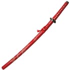 Red Dragon Three Piece Imperial Samurai Sword Collection With Stand