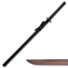 Shinwa Unbroken Night Handmade Katana / Samurai Sword - Hand Forged Black Damascus Steel - Razor Sharp, Full Tang - Fully Functional, Battle Ready, Ninja Sleek - Faux Ray Skin