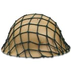 Japanese WWII Army Tetsubo Helmet - Quality Reproduction, 18-Gauge Metal Construction, Leather Liner