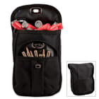 M48 OPS Canvas Two-Pocket Ammo and Accessory Pouch - Black
