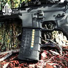 AR-15 Side-Windowed Magazine - .223/5.56, 30-Round, Polymer Construction, Capacity Markings, Stainless Steel Spring