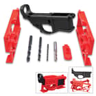 AR-15 80% Lower Receiver And Jig Kit - Polymer80