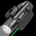 Ghost Viper Tactical 300 Green Laser And Flashlight Combo - 300 Lumens, Sturdy TPU Housing, Weapons Mount Clamping Block, Windage/Elevation Adjustment