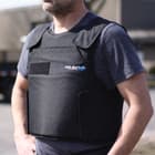 BulletSafe Bulletproof Vest - Level IIIA Protection Protects Against Most Handguns, Comfortable And Adjustable, Concealable