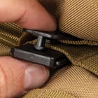 M48 MOLLE Webbing Connecting Buckle Clip - Five-Pack, Sturdy POM Construction, One-Handed Release - Dimensions 2”x 1”