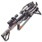 CP400 Compound Crossbow With Scope - 400 FPS, CNC Machined Cam System, Adjustable Stock, Aluminum Rail - Length 31 3/4”