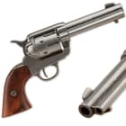 Replica Old West M1873 Quick Draw Revolver - Non-Firing, Antique Finish