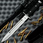 M7 Bayonet Knife - Replica; Made for use on Vietnam-Era M-16 Rifles - NEW