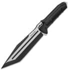 Black Legion No Holds Barred Fixed Blade Knife with Nylon Sheath