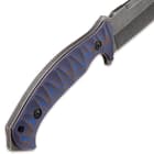 Timber Wolf Blue Wave Fixed Blade Knife - Large