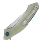 Contender Graviton Advanced Ball Bearing Pocket Knife with D2 Blade - Raw G10 Handle