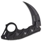 Folding Claw Karambit Knife - 3Cr13 Stainless Steel Blade, Anodized Aluminum Handle, Flathead Screwdriver - Length 8"