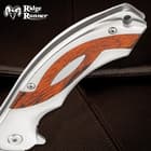 Ridge Runner Desk Jockey Pocket Knife - Stainless Steel Blade, Assisted Opening, Pakkawood Handle Inserts, Pocket Clip