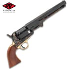 Replica 1851 Navy Black Powder Pistol - Accurate Replica, Casehardened Steel Frame, .36 Caliber, 7 1/2” Barrel