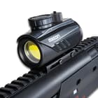 An Axeon Optics 1xRDS red dot sight is included with the airgun